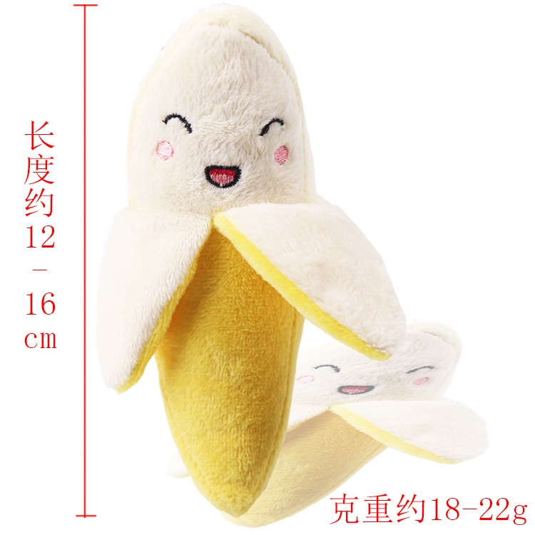Đồ chơi giảm stress cho chó mèo bằng bông phát ra âm thanh chút chít Kún Miu pet shop