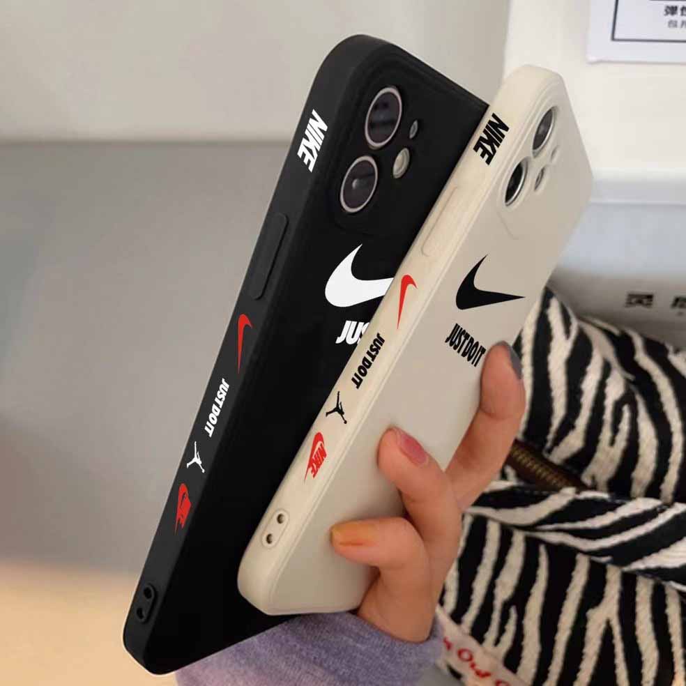 Ốp Điện Thoại Mềm Họa Tiết Trắng Đen Phát Sáng Trong Bóng Tối Cho iPhone 14ProMax 13Pro 12 11 XSMax