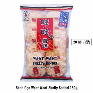 Bánh gạo Want Want Shelly Senbei 150g