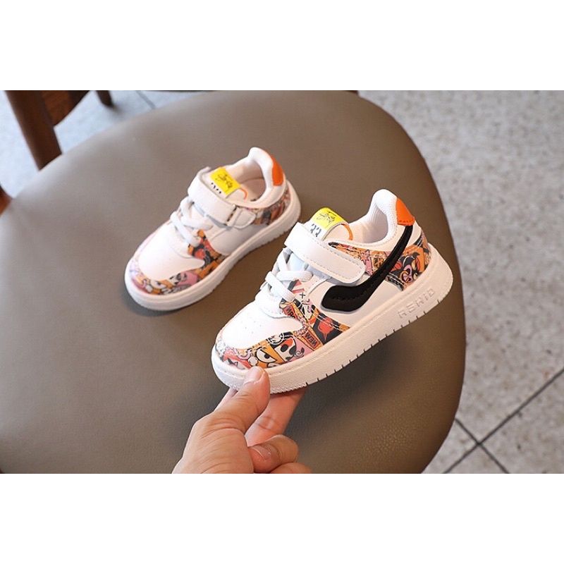 Giày thể thao cho bé ❌Freeship❌ Giày bé trai bé gái mẫu hot, 2 màu size 21-30