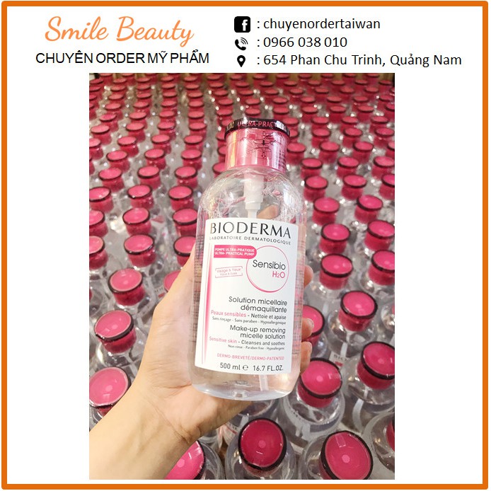 Nước Tẩy Trang làm sạch sâu Bio– 500ml