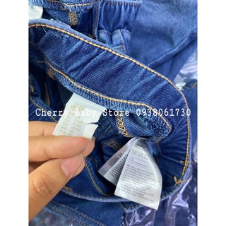 Quần Tregging Jean xanh đậm HM