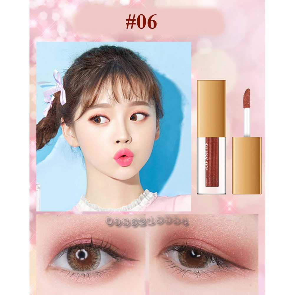 Nhũ mắt ánh kim lấp lánh Lameila Liquid Eye Shadow Nhũ mắt nội địa trung chính hãng LNM1 | BigBuy360 - bigbuy360.vn