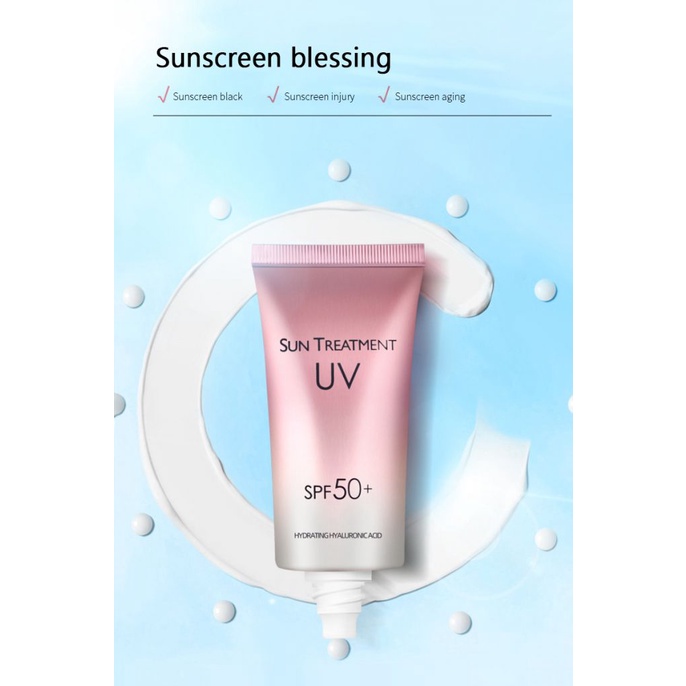 Kem Chống Nắng Làm Trắng Da Chống Nắng Spf 50 Kem Bảo Vệ Da Mặt Cơ Thể Chống Lão Hóa Dưỡng Ẩm Kiểm Soát Dầu Cho Mặt Okase