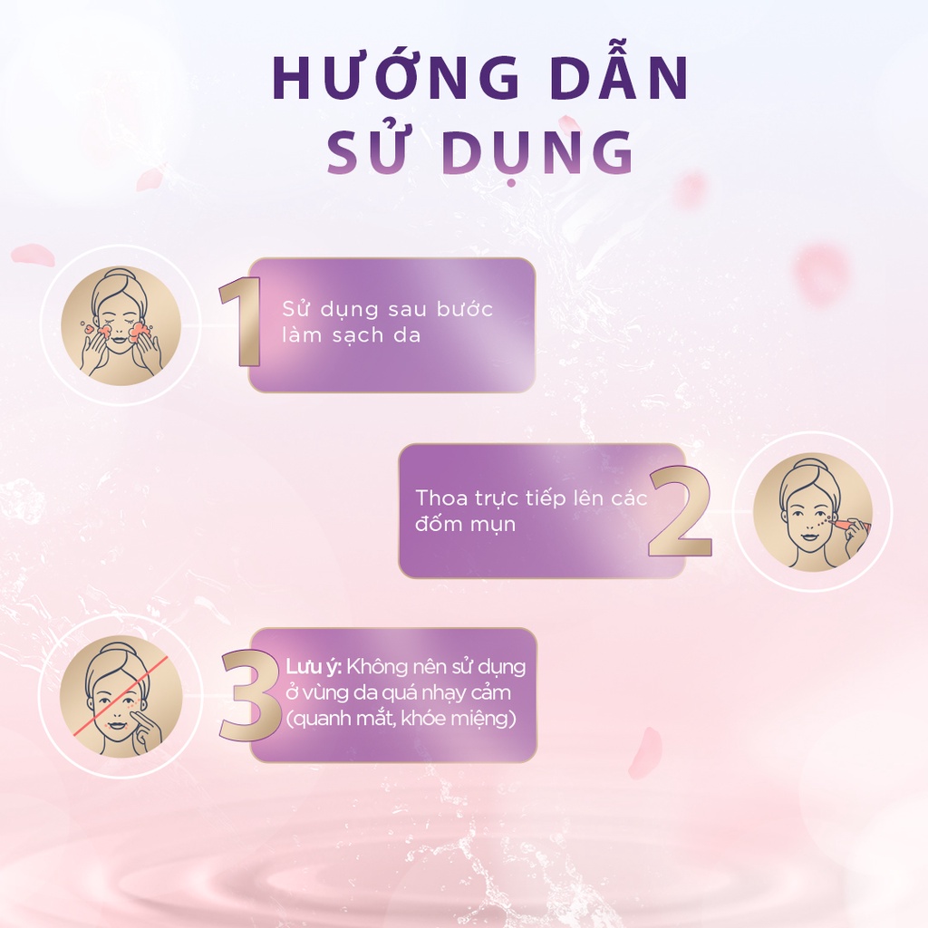 Kem Chấm Mụn BORA BENZOYL PEROXIDE 5% Tẩy Tế Bào Chết Nhanh Chóng Làm Lành Vết Sẹo Tuýp 15g