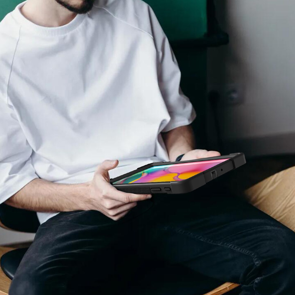 Ốp bảo vệ máy tính bảng chống sốc có giá đỡ bảo vệ cho Samsung Galaxy Tab A 10.1 Inch 2019 Sm-T510 T515 | BigBuy360 - bigbuy360.vn