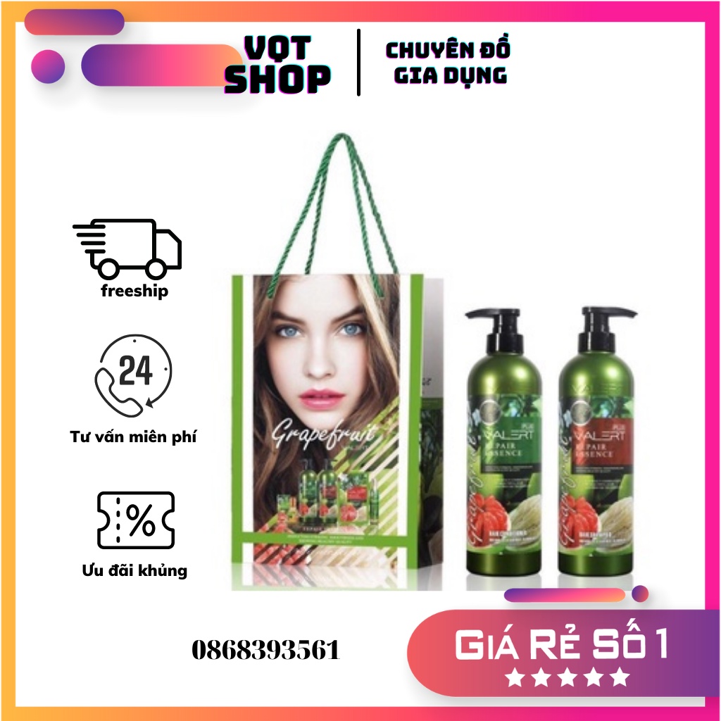 dầu gội bưởi - DẦU XẢ BƯỞI GRAPEFRUIT PLUS CHỐNG RỤNG TÓC PHỤC HỒI HƯ TỔN 850ML VQTSHOP