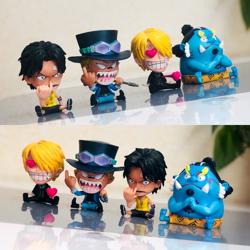 (Có sẵn 9 - 13cm) Mô hình Luffy chibi OnePiece - Mô hình figure OnePiece