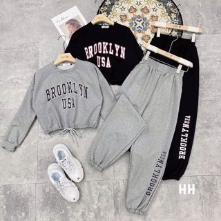 SET NỈ CROPTOP BROOKLYN