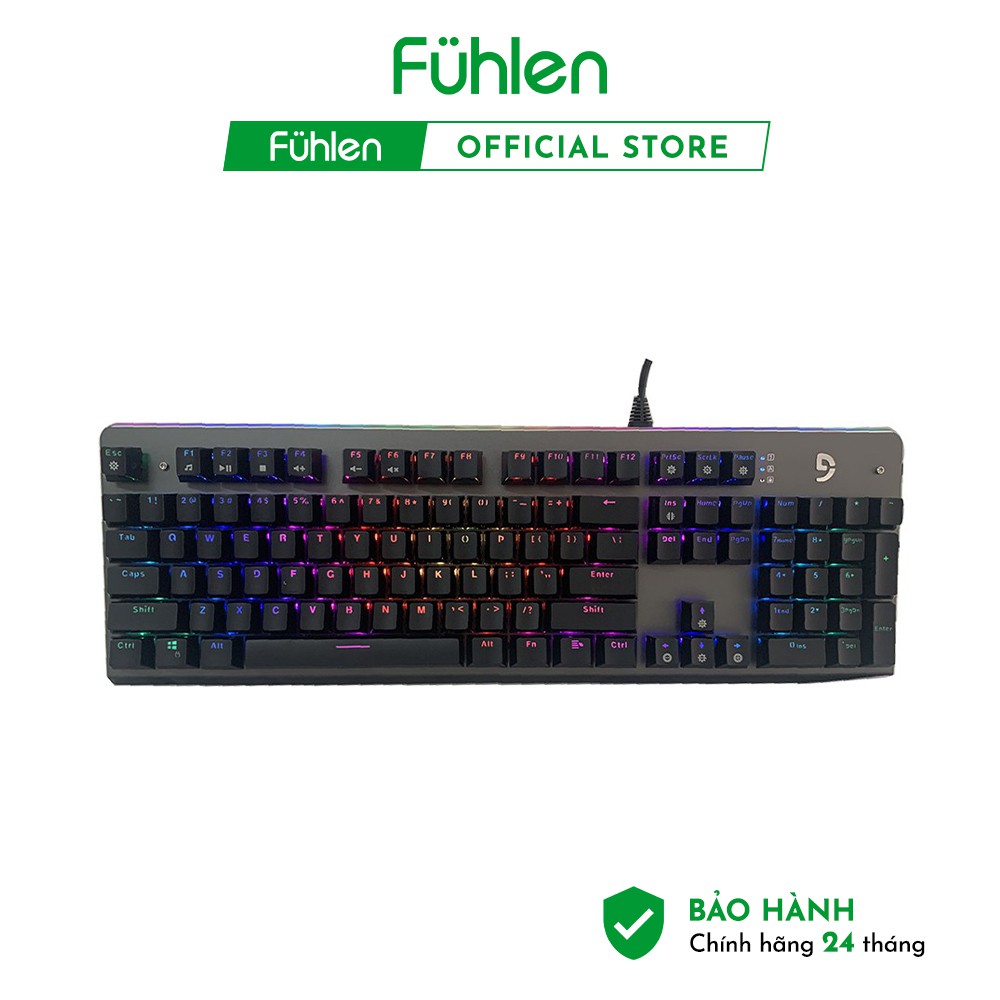 Bàn phím cơ Fuhlen Subverter RGB LED bàn phím cơ gaming giá rẻ chuyên dụng cho game thủ