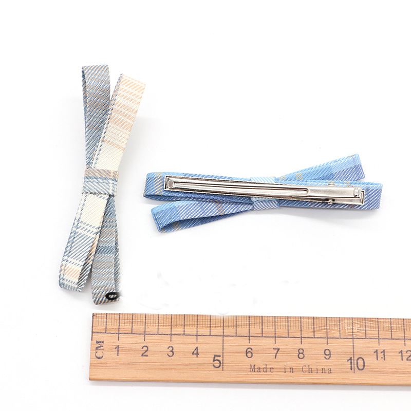 1 Kẹp Tóc Đính Nơ Xinh Xắn Thiết Kế Mới Cao Cấp Thời Trang