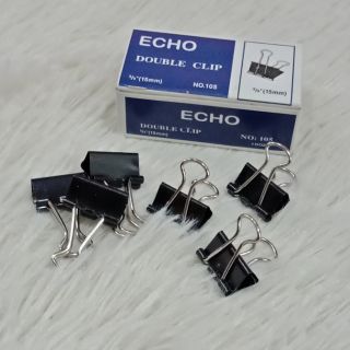Kẹp bướm echo double clip 5/8" no.105 1 doz - 12 cái sp000668
