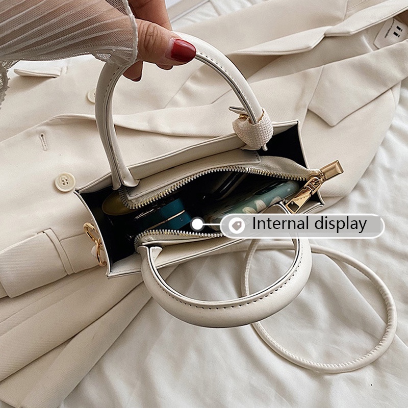 Túi Đeo Chéo Hình Vuông Nhỏ Phong Cách Hàn Quốc Phổ Biến Cho Nữ