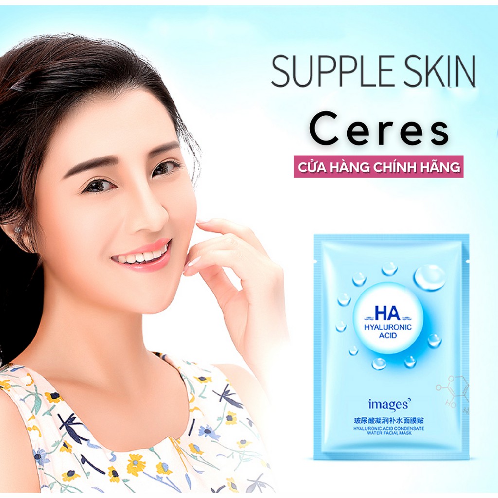 Mặt nạ giấy ha images mask dưỡng trắng da và cấp ẩm thải độc | BigBuy360 - bigbuy360.vn