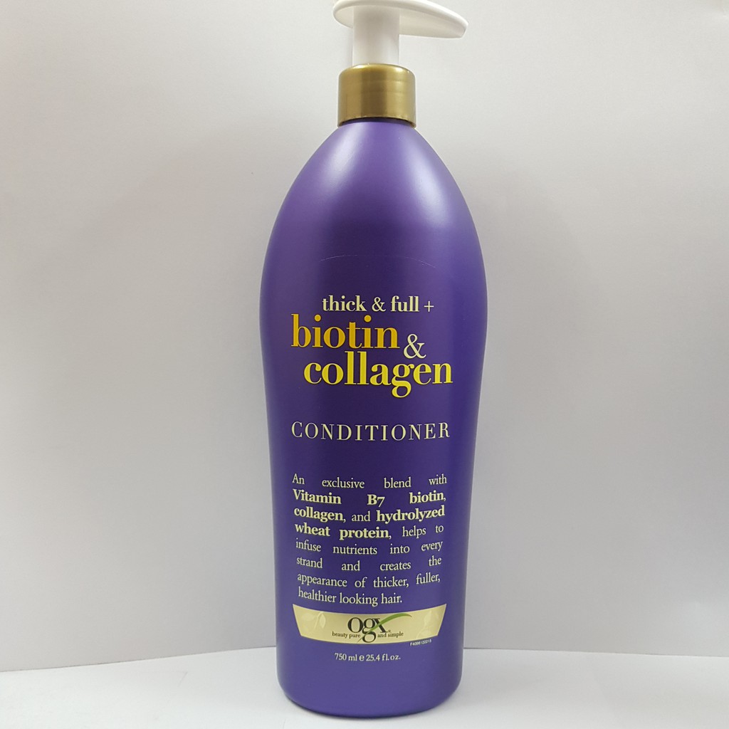 Dầu xả Biotin collagen OGX 750ml USA
