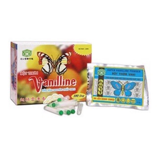 Hộp vani con bướm 100 ống