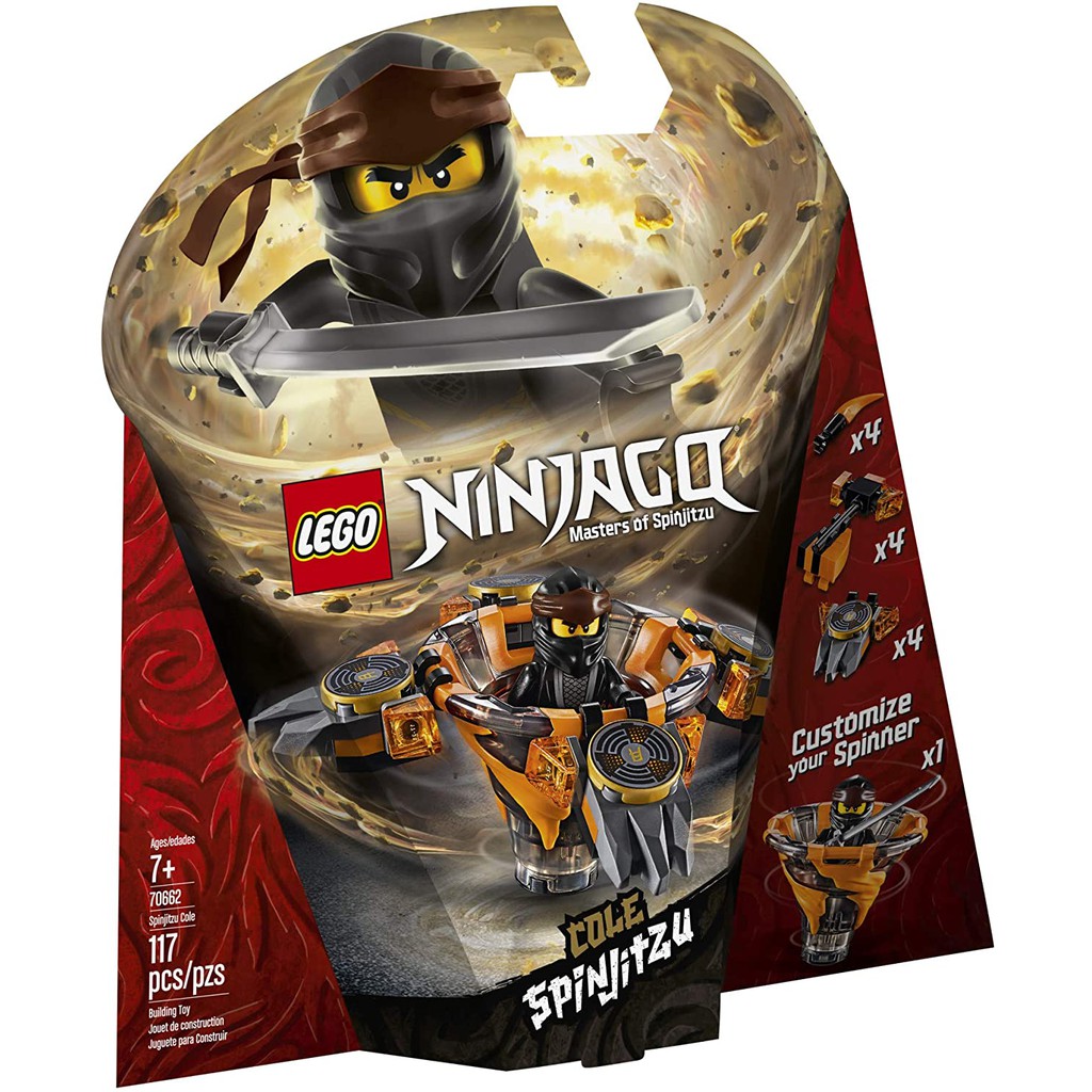 Đồ chơi LEGO NINJAGO - Con Quay Lốc Xoáy Đất - Mã SP 70662