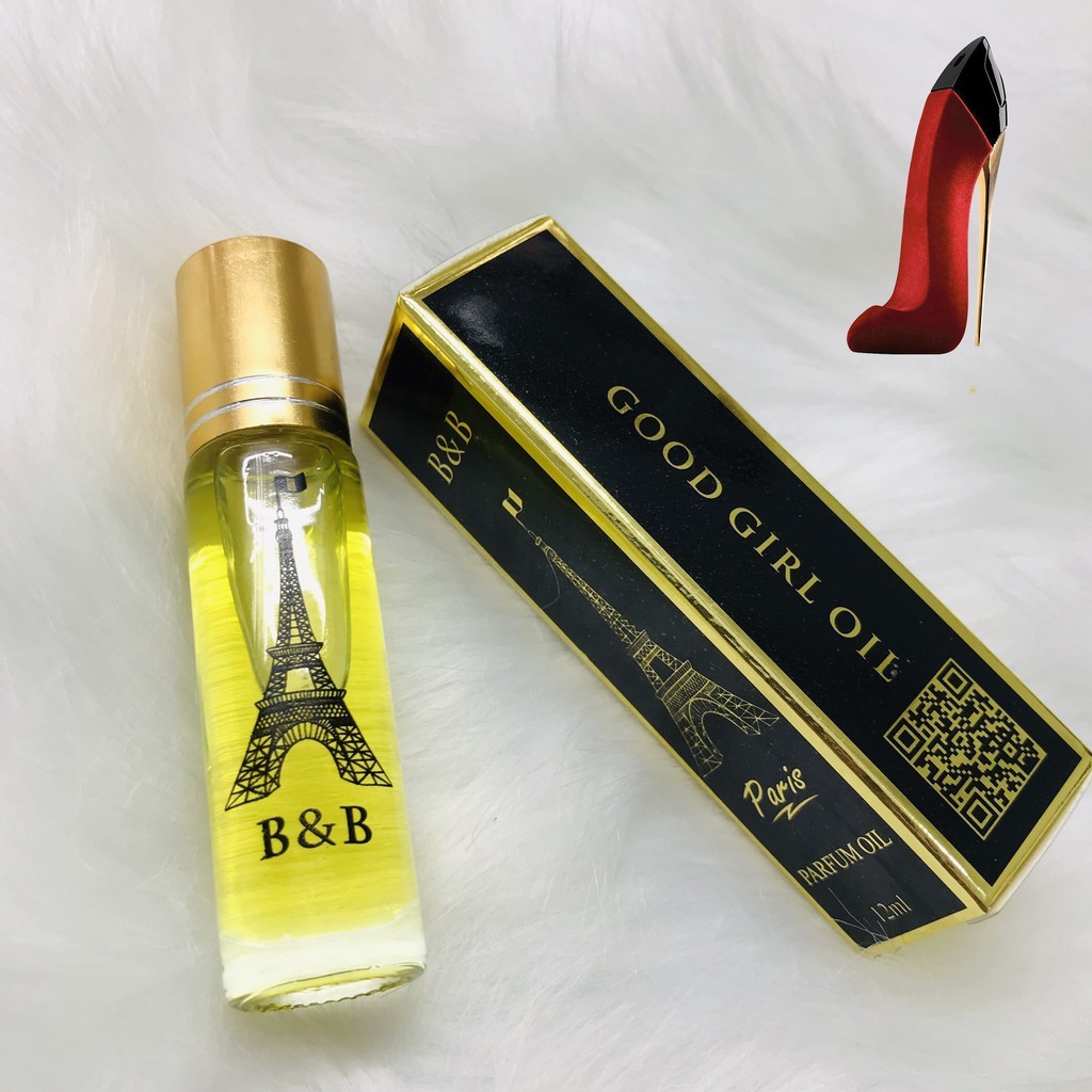 Tinh dầu nước hoa nữ mini Pháp BB dạng lăn 12ml