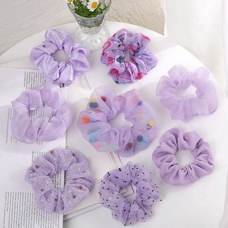 Dây buộc tóc Scrunchie nhiều màu sắc (Sỉ 3x)