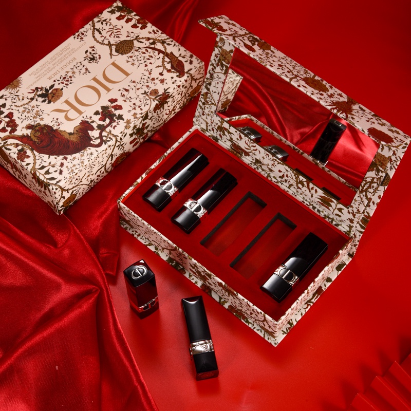 Set 5 Son Môi Dior 1.5g*5 Màu Nhung Vàng Kim Phiên Bản Giới Hạn