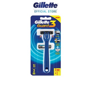 Dao cạo râu Gillette Guard3 1 cán + 2 lưỡi