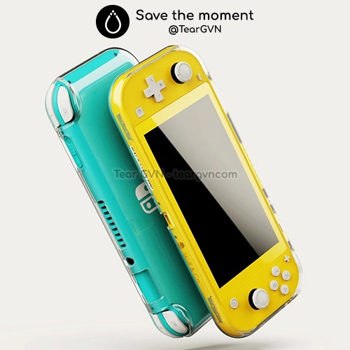 Ốp nhựa dẻo TPU và túi đựng EDC (Skull &amp; Co) cho Nintendo Switch Lite