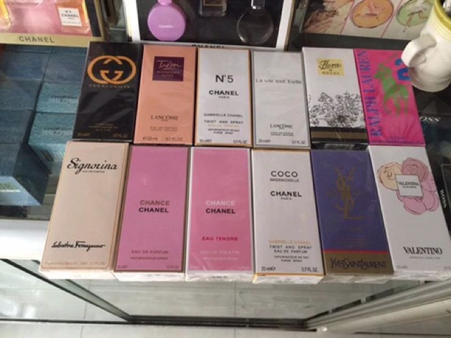 Nước hoa nam chai 20ml | Thế Giới Skin Care