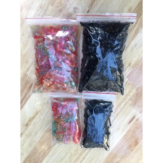 500GR_THUN CỘT TÓC ĐEN BẢNG VỪA