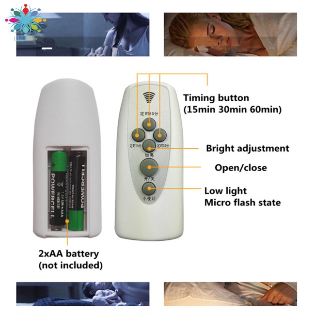 Đui cắm đèn LED gắn tường E27 220V với điều khiển từ xa | BigBuy360 - bigbuy360.vn