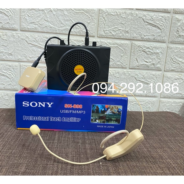 Máy trợ giảng không dây sony-sn898 Micro hạt gạo m03 màu da người