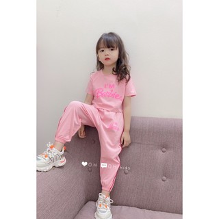 SIÊU PHẨM BỘ CROPTOP CHO BÉ GÁI