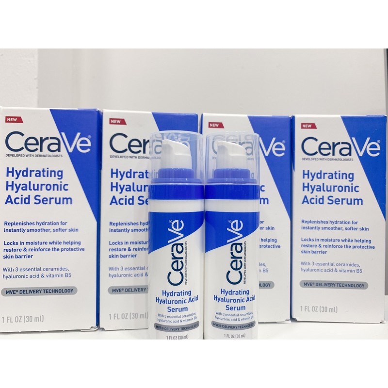 Dưỡng ẩm CeraVe Hydrating Hyaluronic Acid Serum