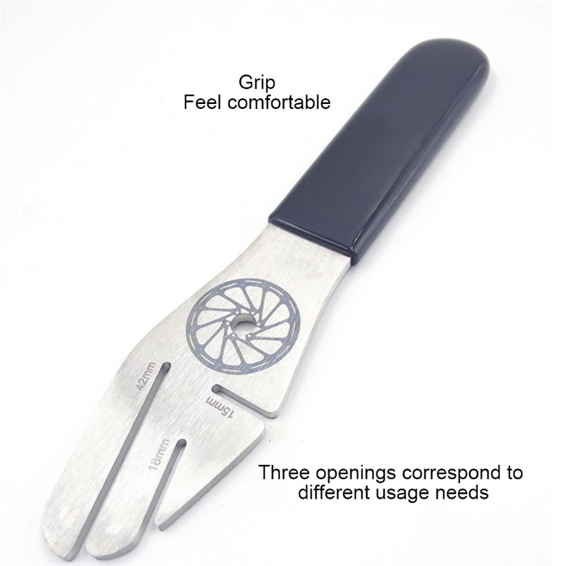 Cờ Lê Điều Chỉnh Đĩa Phanh Xe Đạp MTB Bằng Thép Không Gỉ