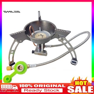 Bếp gas mini chống gió dùng khi cắm trại/dã ngoại