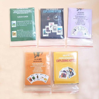 Combo Mèo Nổ Exploding Kittens 05 Bản Mở Rộng Bản Đẹp