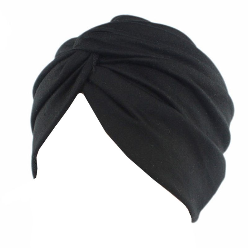 Khăn Trùm Đầu Co Giãn Màu Trơn Phong Cách Dân Tộc Cho Phụ Nữ Hồi Giáo