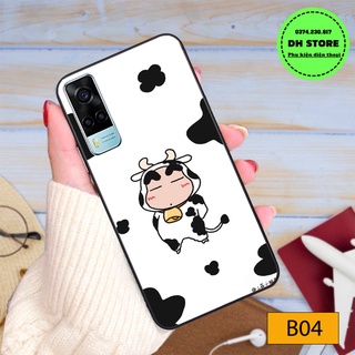 Ốp lưng điện thoại VIVO Y53S - Y72 5G - Y12S - Y20 - Y20S in hình bò sữa rẻ, đẹp, bền.