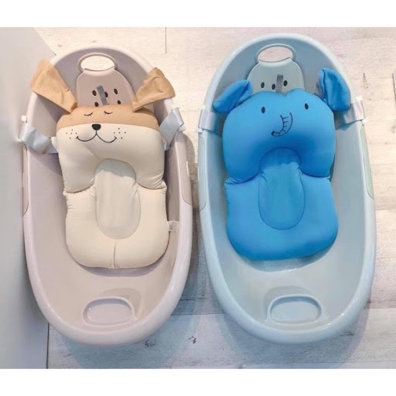 Phao xốp, lưới tắm cho bé 0-18 tháng nằm tắm