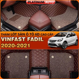 Lót sàn xe ô tô Vinfast Fadil da PU cao cấp, không mùi, giảm 20% tiếng ồn
