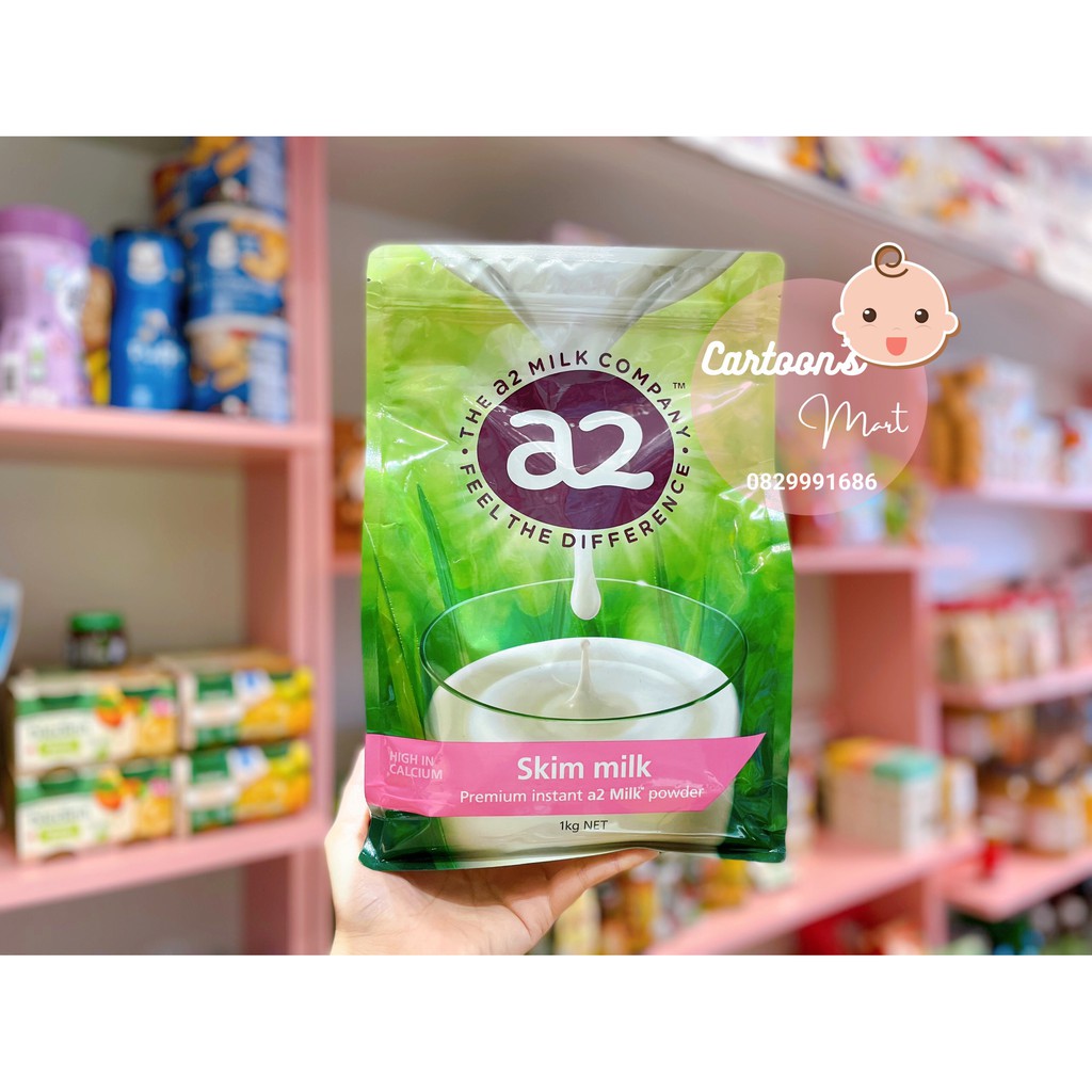 Sữa A2 Úc dạng túi 1kg và lon 850g