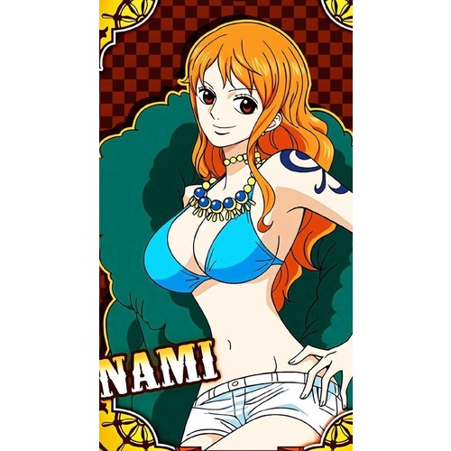Bộ 40 Sticker hình dán ONE PIECE, sticker pvc, decal dán laptop