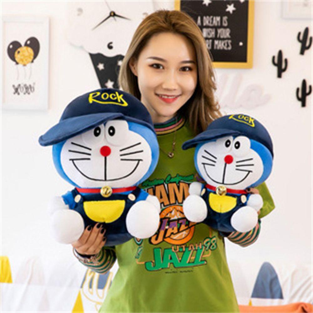 Doraemon Nhồi Bông Mềm Mại Xinh Xắn Trang Trí Phòng