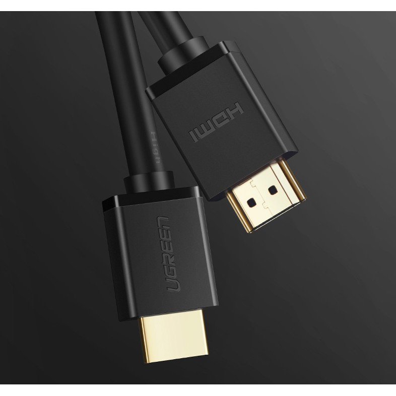 [Mã ELHACE giảm 4% đơn 300K] Cáp HDMI dài 2M cao cấp hỗ trợ Ethernet + 4k 2k HDMI chính hãng Ugreen 10107