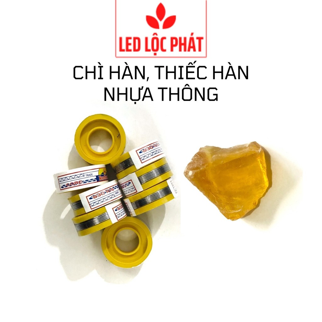 Thiếc hàn chì hàn, thiếc hàn chì nhựa thông (cuộn nhỏ) 0,9mm