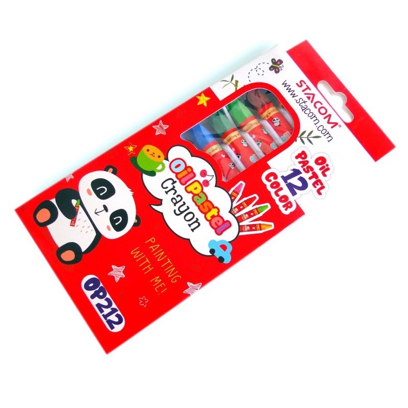 Sáp dầu Oil pastel Stacom 12 màu OP212