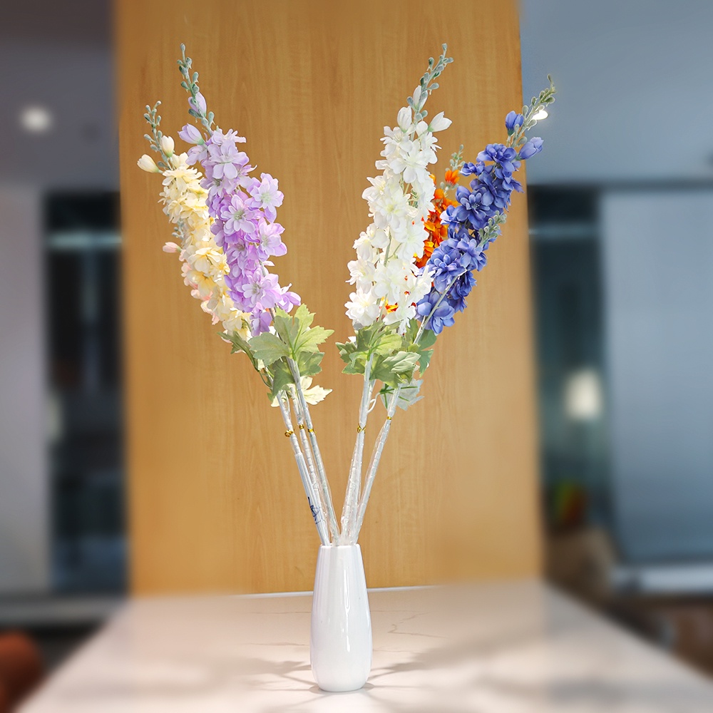 Bó hoa giả bằng lụa 80cm trang trí nhà ở/văn phòng/khách sạn