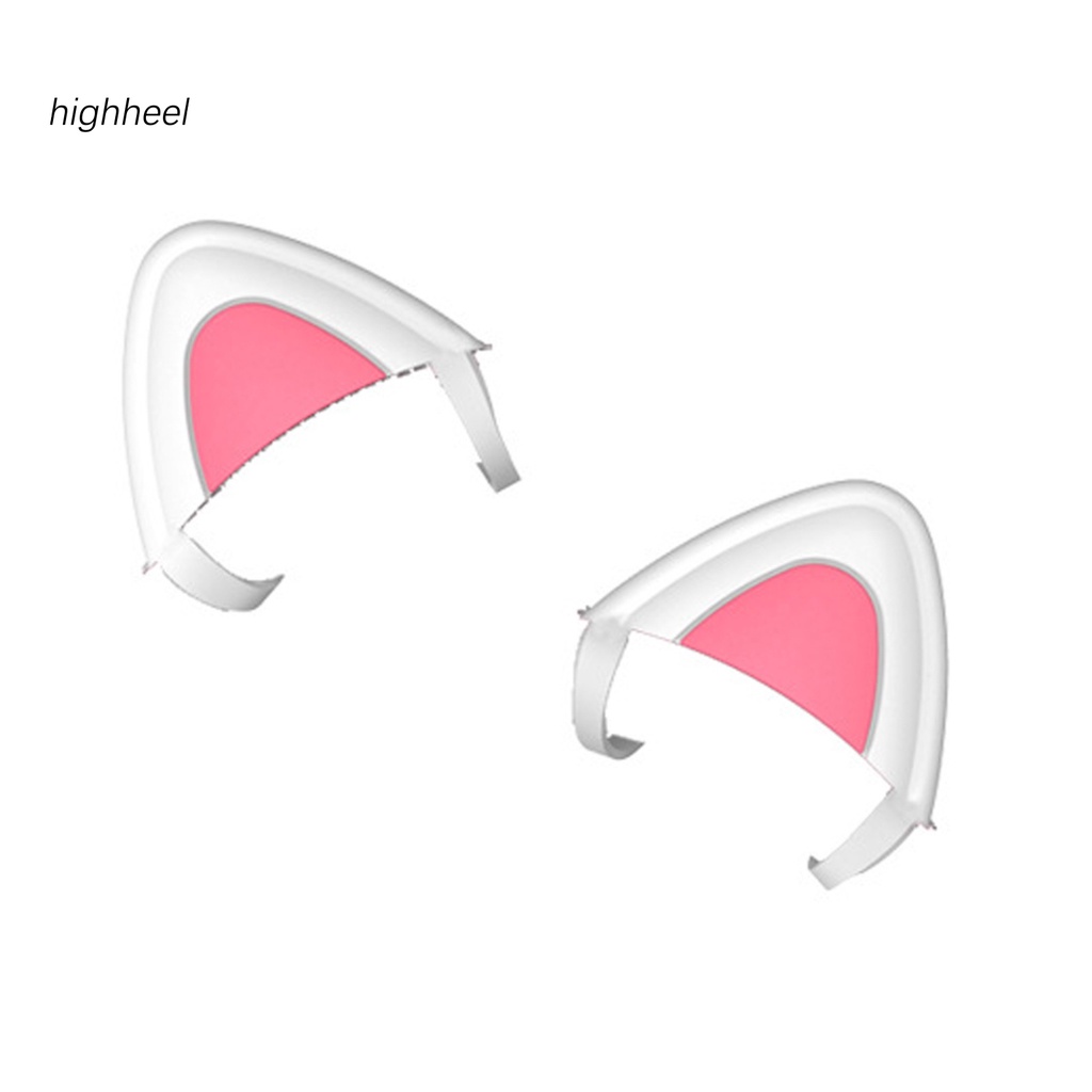 Tai Nghe Bluetooth Bằng Silicone Hình Tai Mèo Dễ Lắp Đặt