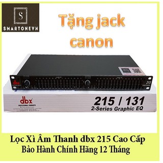 Lọc âm equalizer dbx 215 giá rẻ nhất thị trường tặng jac canon