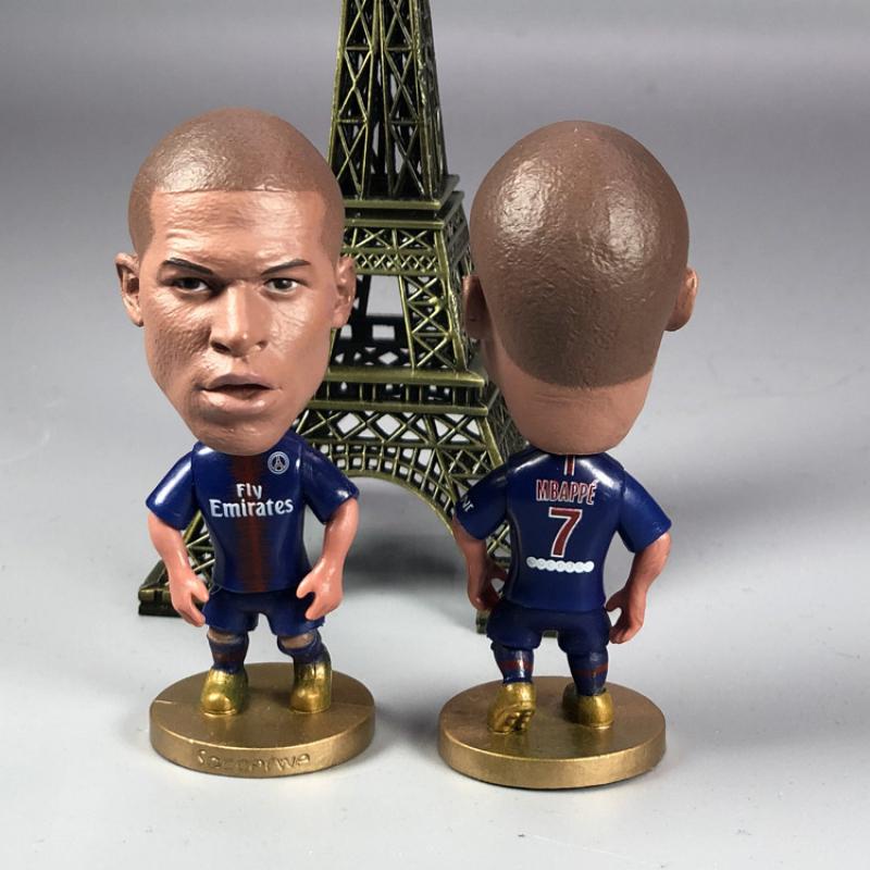 Mô Hình Cầu Thủ Bóng Đá Superstar Ronaldo Neymar Dybala Beckham Zidane Modric