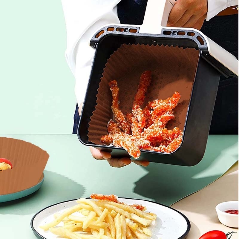 Set 30/50/100 Giấy Lót Nướng Bánh/Nướng Bbq Không Dính Chống Nước Chống Dầu Dùng Một Lần